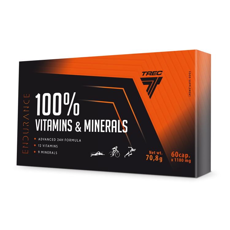 Trec Nutrition 100% Vitamins & Minerals 60 кап
