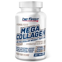 Be First Mega Collagen + Hyaluronic acid + Vitamin C 120 таб 