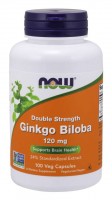 NOW Ginkgo Biloba 120 мг 100 кап