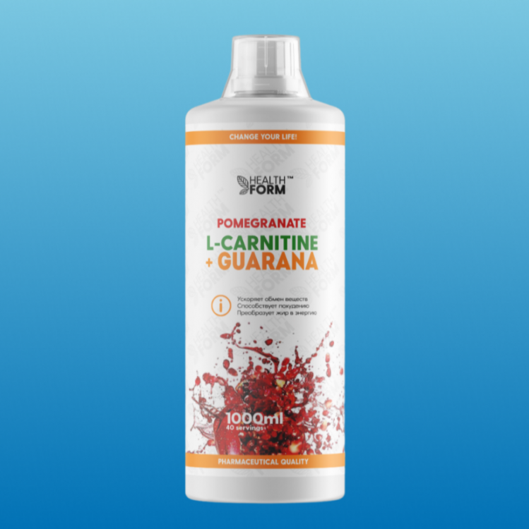Health Form L-Carnitine + Guarana ATTACK 3600 мг 1000 мл