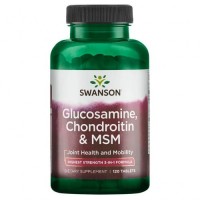 Swanson Glucosamine, Chondroitin & MSM 120 таб