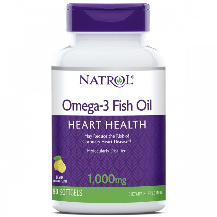 Natrol Omega 3 1000 мг 90 кап
