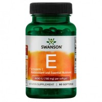 Swanson Vitamin E 400 IU 60 кап