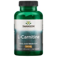Swanson L-Carnitine 500 мг 100 таб
