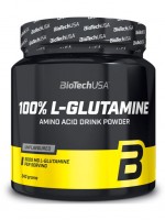 BioTech USA 100% L-Glutamine 240 г без вкуса