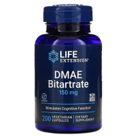 Life Extension DMAE Bitartrate 150 мг 200 кап