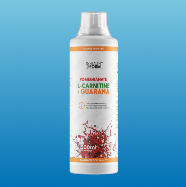 Health Form L-Carnitine + Guarana ATTACK 3600 мг 500 мл