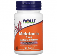 NOW Melatonin 5 мг 120 таб