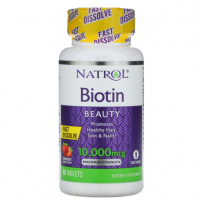 Natrol Biotin Fast Dissolve 10000 мкг 60 таб