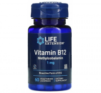 Life Extension Vitamin B12 Methylcobalamin 1 мг 60 пастилок