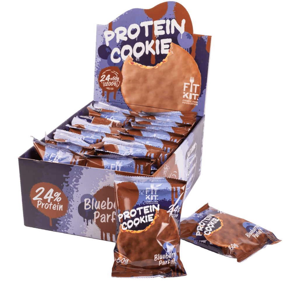 Cookies отзывы. Протеиновое печенье. Протеиновое печенье с черникой. Протеиновое печенье Choco. Fit Kit Protein cookie.