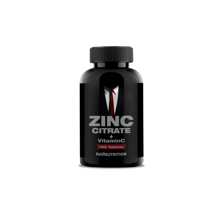 RAVNUTRITION ZINC CITRATE 25 мг + VITAMIN C 100 мг 100 таб