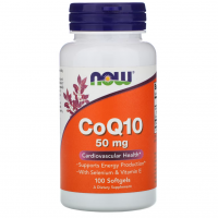 NOW CoQ10 50 мг 100 кап