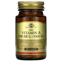 Solgar Vitamin A 500 IU 100 таб