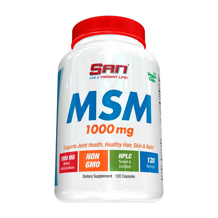 SAN MSM 1000 мг 120 кап