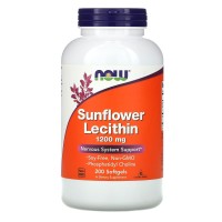 NOW Sunflower Lecithin 1200 мг 200 кап