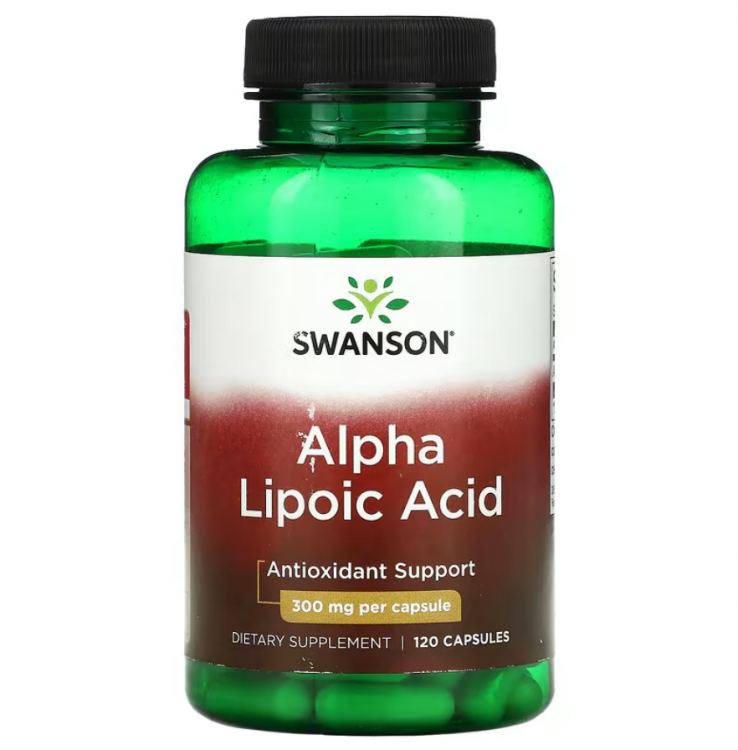 Swanson Alpha Lipoic Acid Antioxidant 300 мг 120 кап