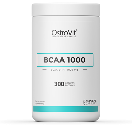 OstroVit BCAA 2-1-1 1000 мг 300 кап